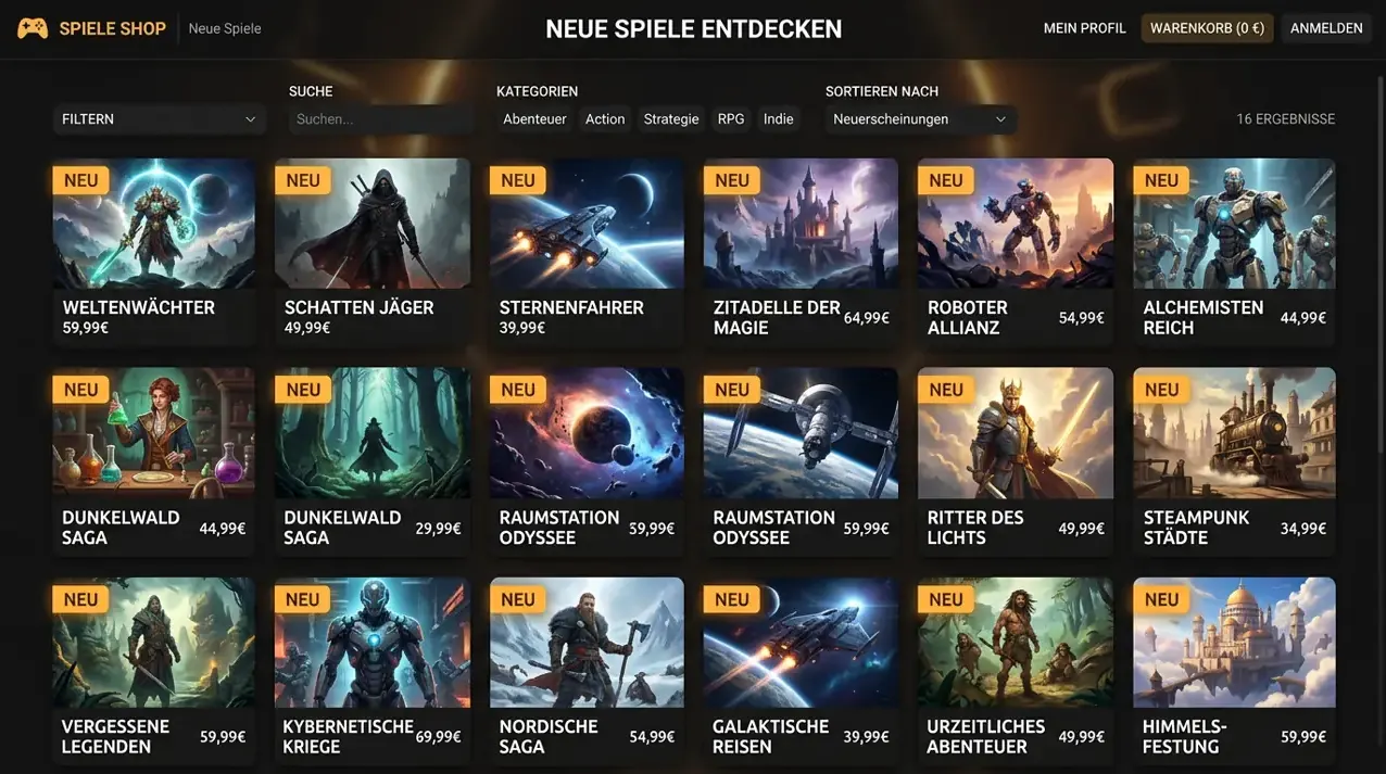 Neuheiten & Instant Games · Alf